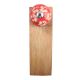 Red Etched Ceramic Wooden Door Stopper